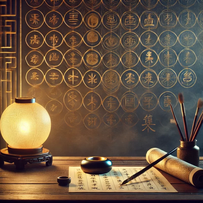 A traditional Chinese themed cover