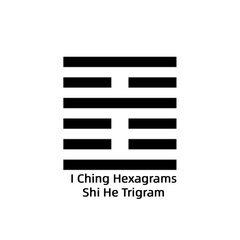 I Ching Hexagrams Shi He Trigram