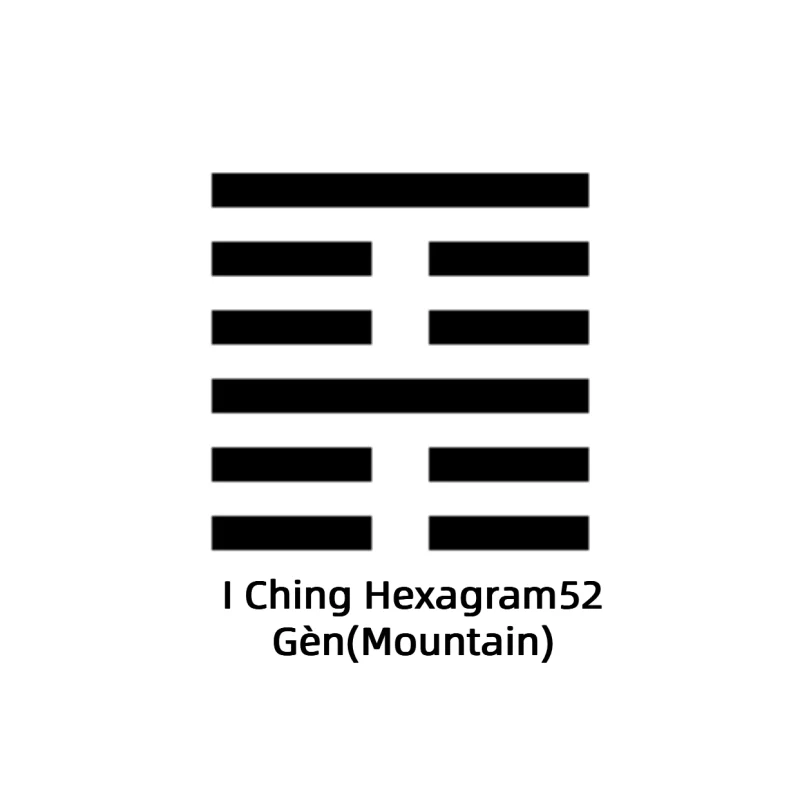 I Ching Hexagram52 GenMountain
