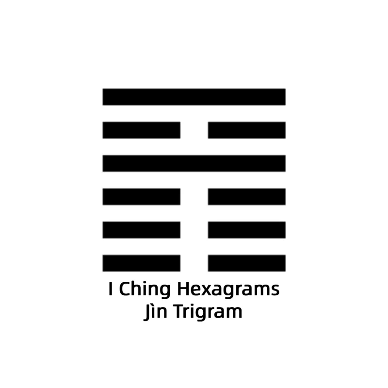 I Ching Hexagrams Jin Trigram