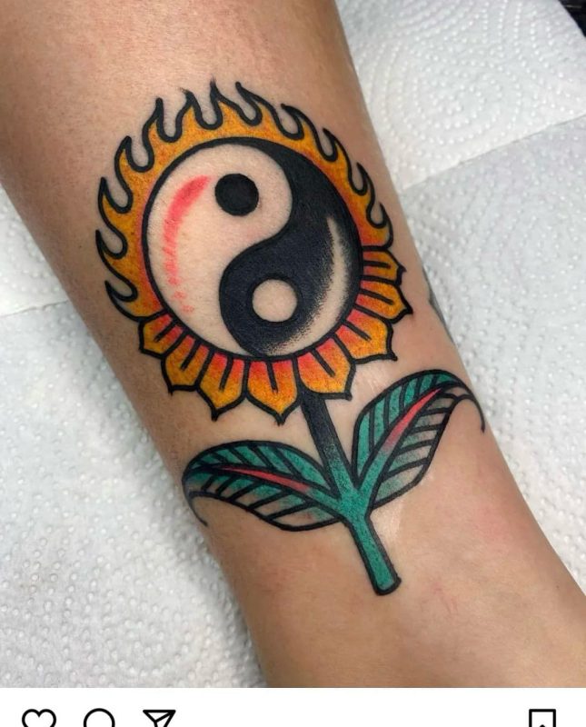 yin yang tattoo10