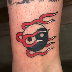 yin yang tattoo2