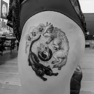 yin yang tattoo6